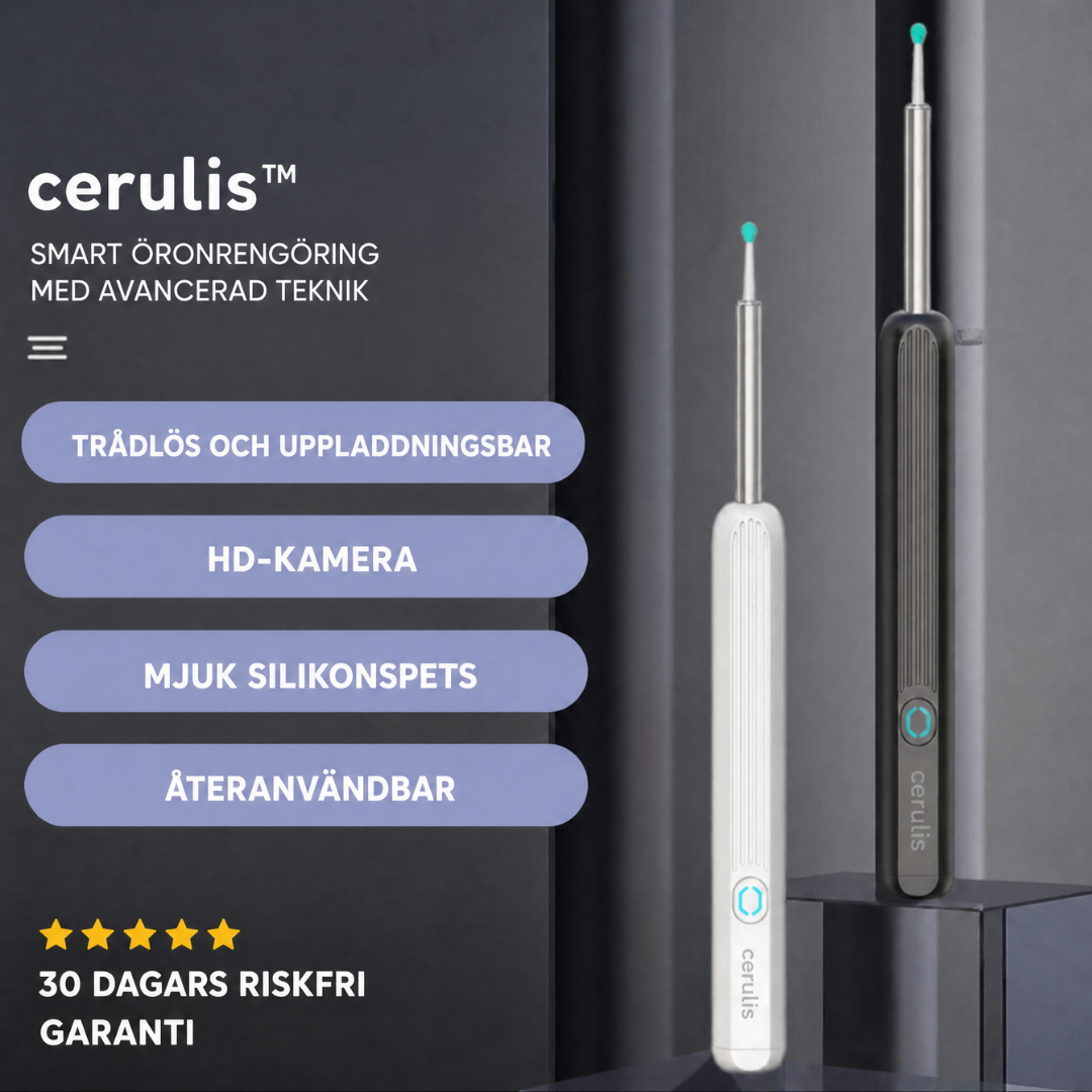 Cerulis® – Smart Öronrengöring med Avancerad Teknik