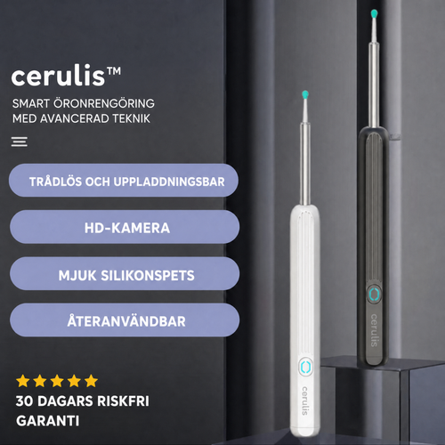 Cerulis® – Smart Öronrengöring med Avancerad Teknik